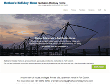Tablet Screenshot of nathansholidayhome.com